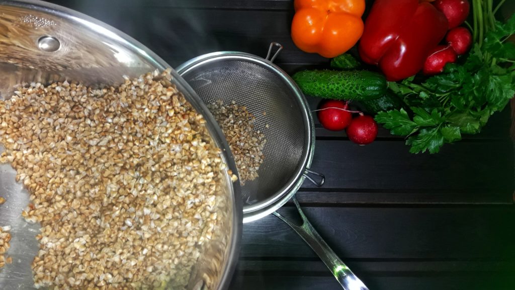 step six how to boil buckwheat