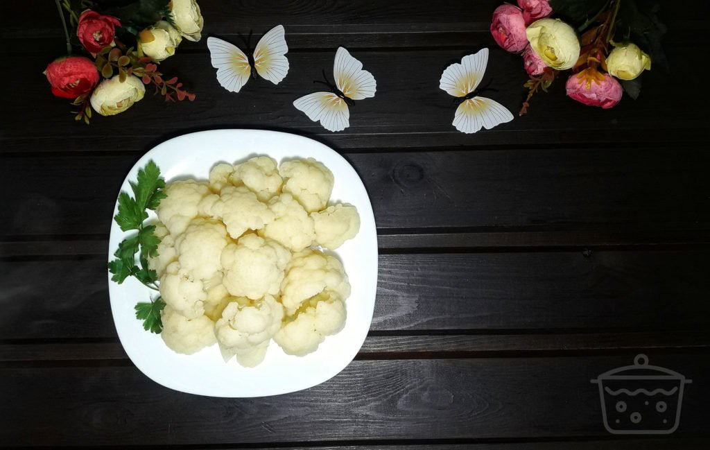 cooked and ready cauliflower