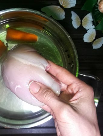 how to boil chicken breast