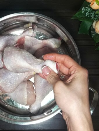 how to boil chicken legs