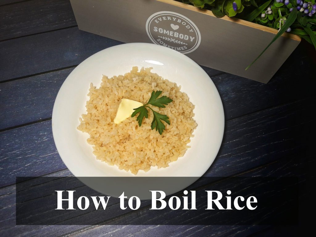 how to boil rice
