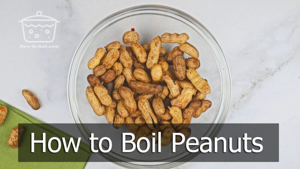 how to boil peanuts