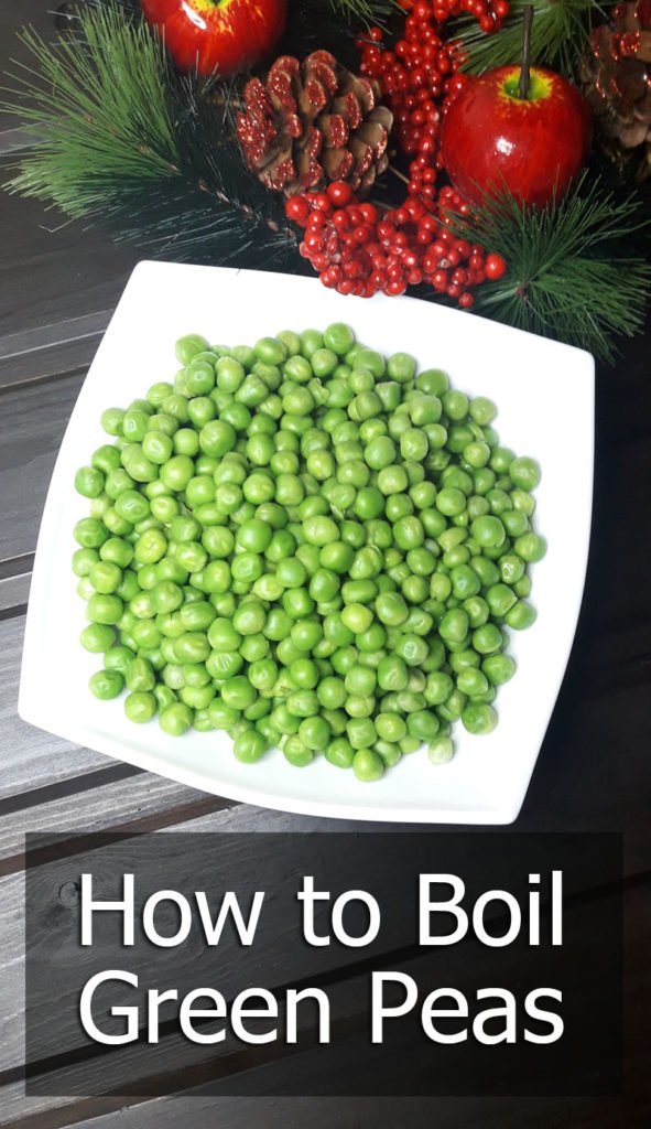how to boil green peas