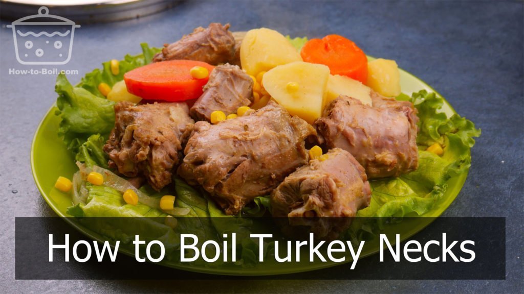 how to boil turkey necks