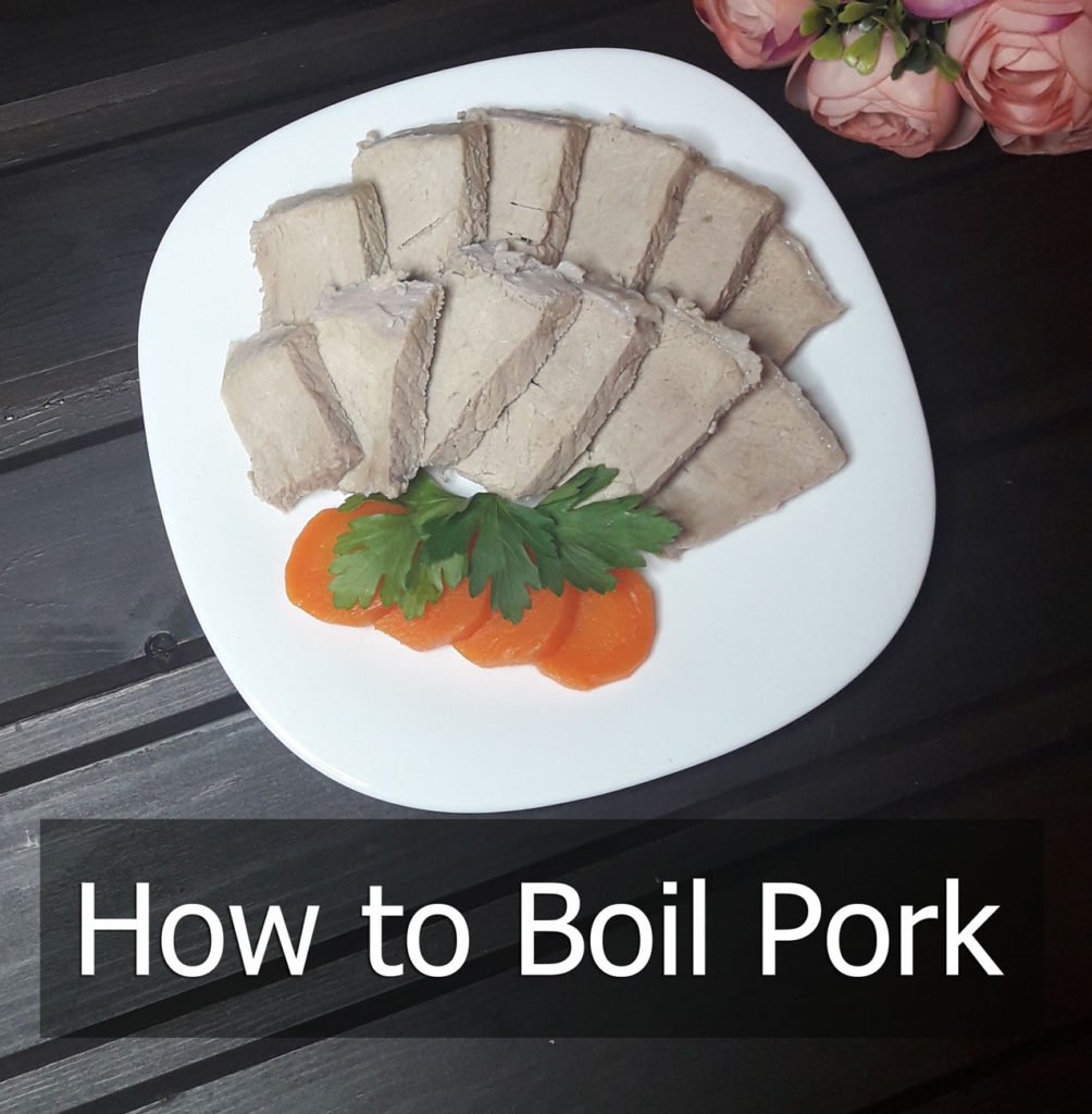 how to boil pork