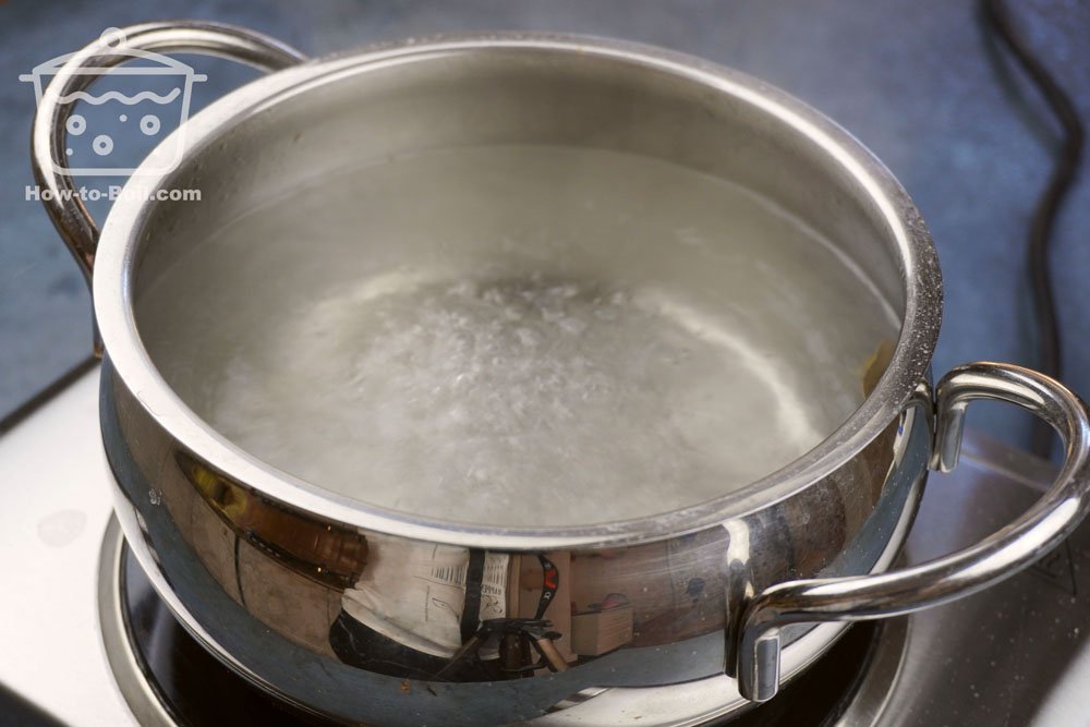 bring water to boil