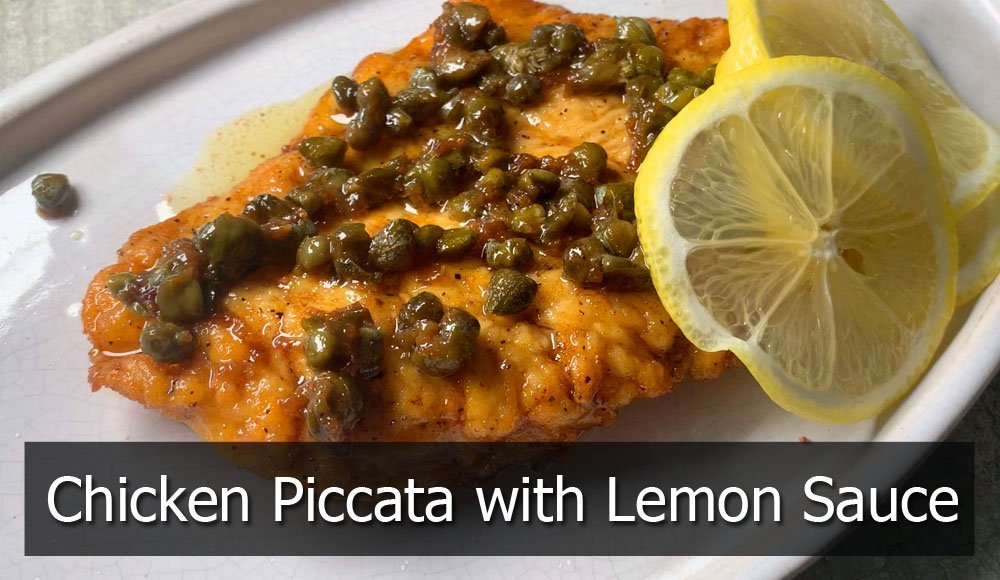 chicken piccata with lemon sauce