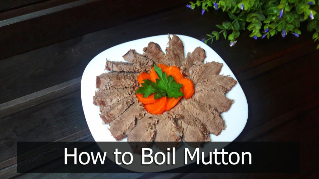 how to boil mutton