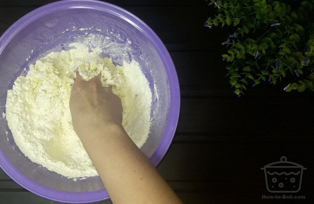 knead everything together