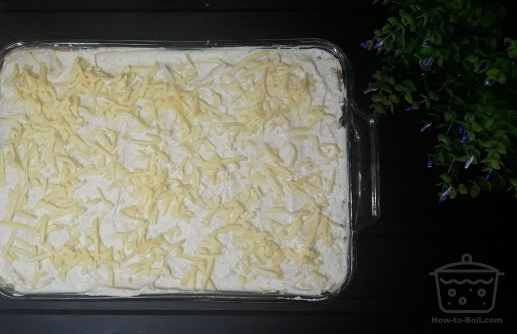 add cheese for new layer