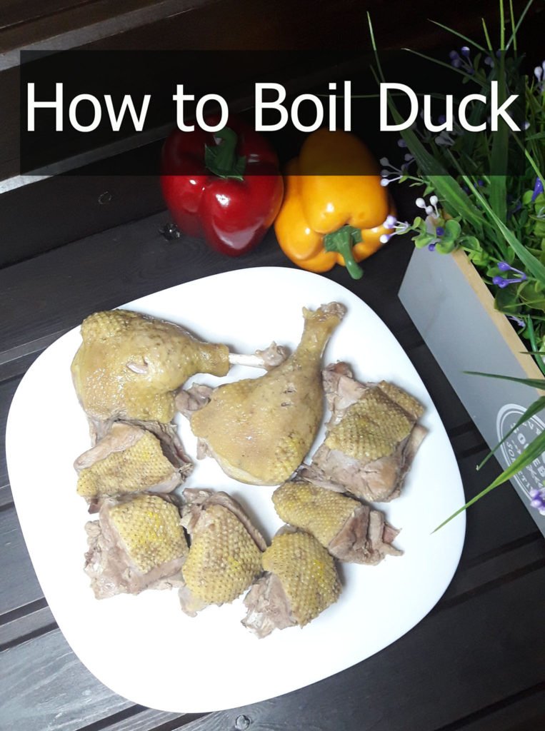 how to boil duck
