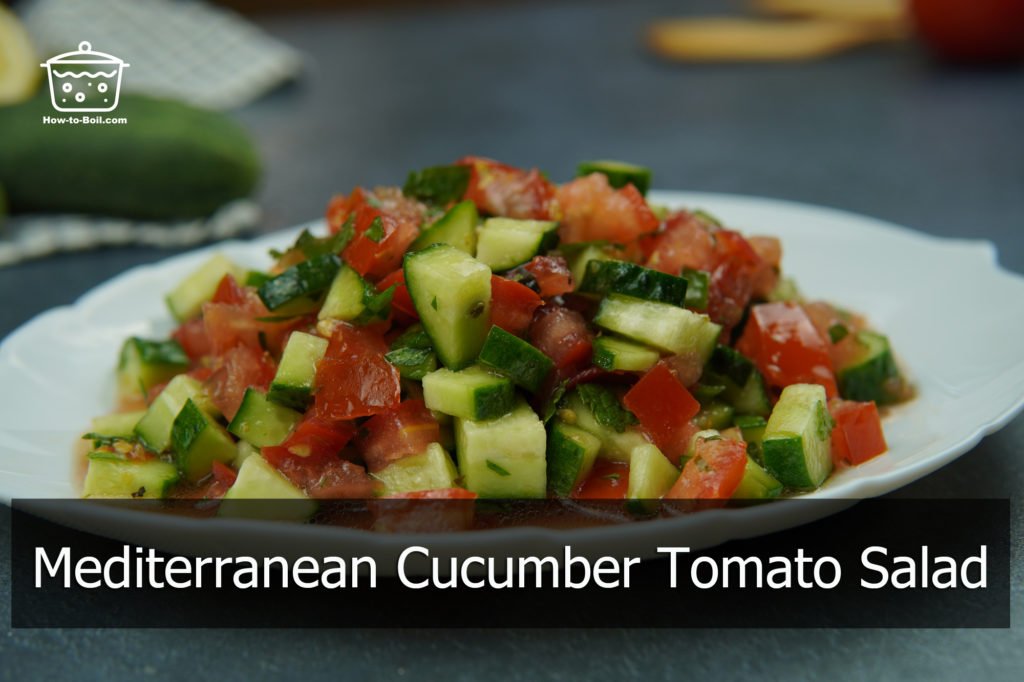 mediterranean cucumber tomato salad