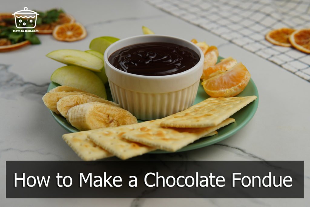 how to make a chocolate fondue