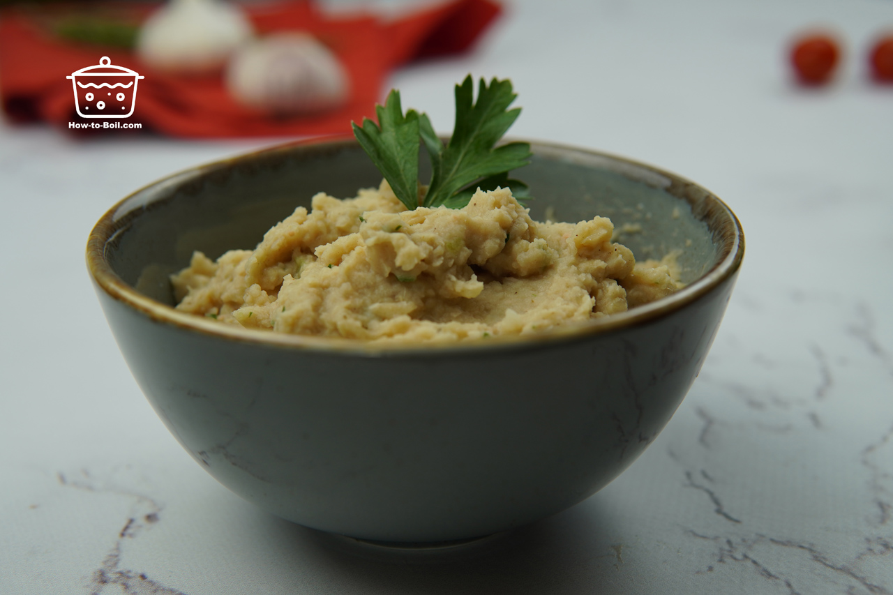 Fluffy Oil-Free Hummus - How-to-Boil.com