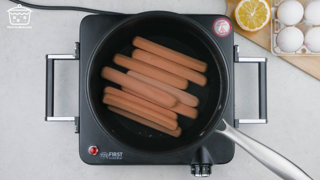 boil sausages